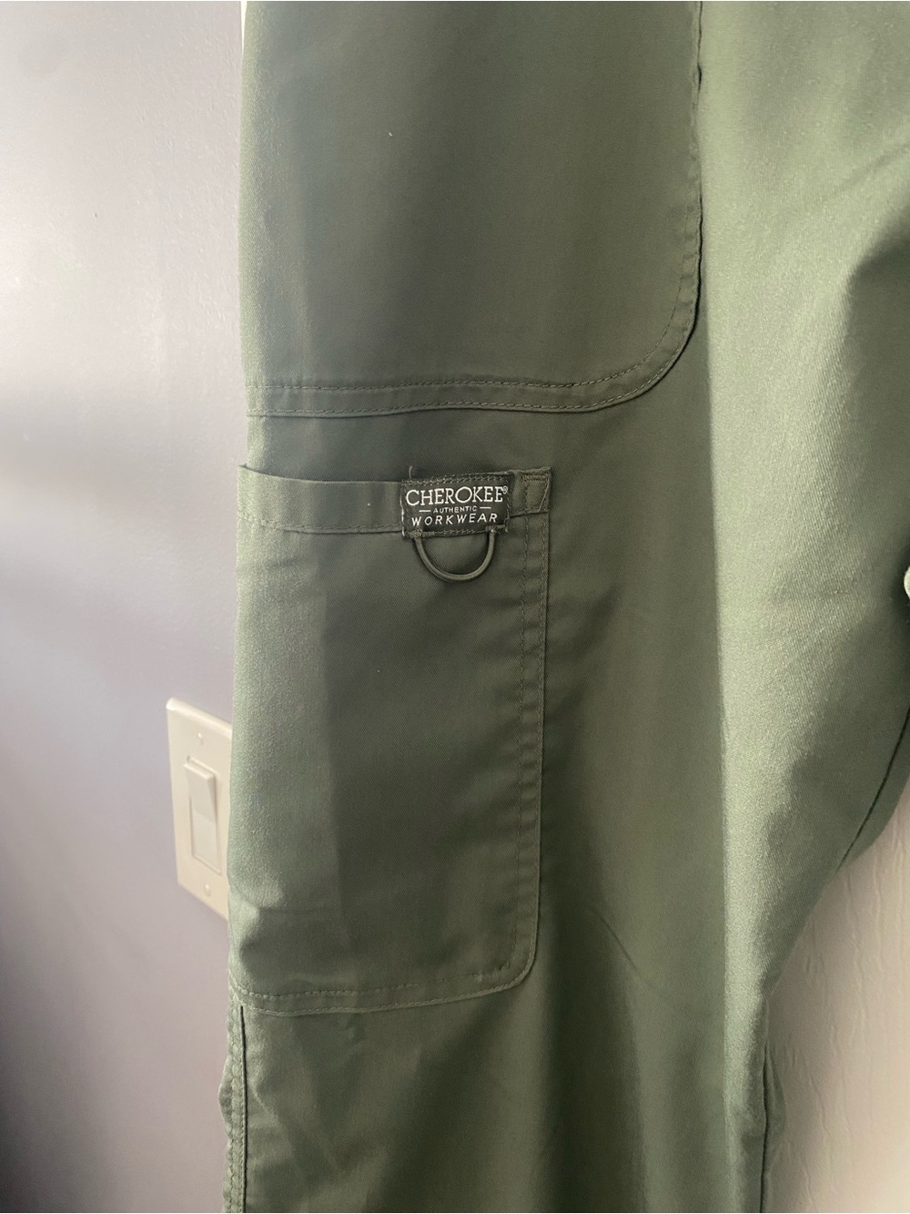 Cherokee Revolution Mid Rise Drawstring Scrub Pants - Picture 8 of 12